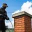 Chimney sweeping service in Huntsville, AL for safe fireplace maintenance